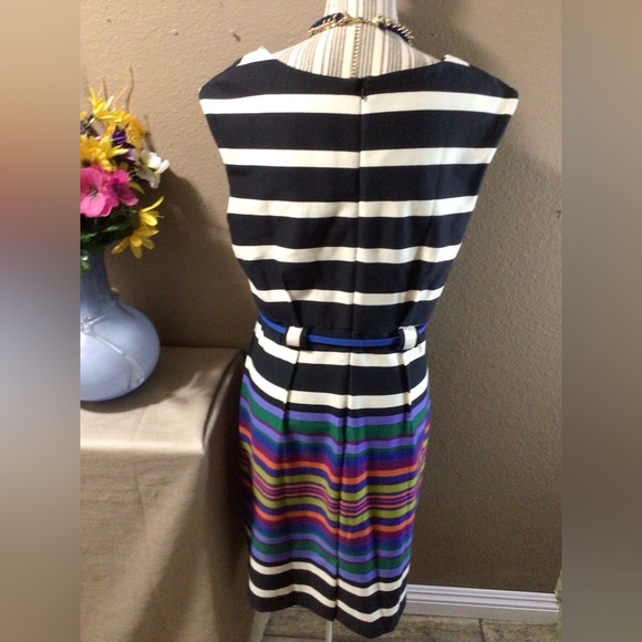 EMMA AND MICHELE STRIPE DRESS - Picture 2 of 11